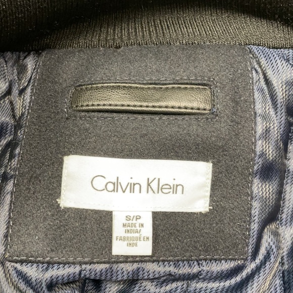 Calvin Klein Navy Winter Coat - Picture 4 of 8